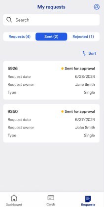 Filtrez pour afficher toutes les demandes.